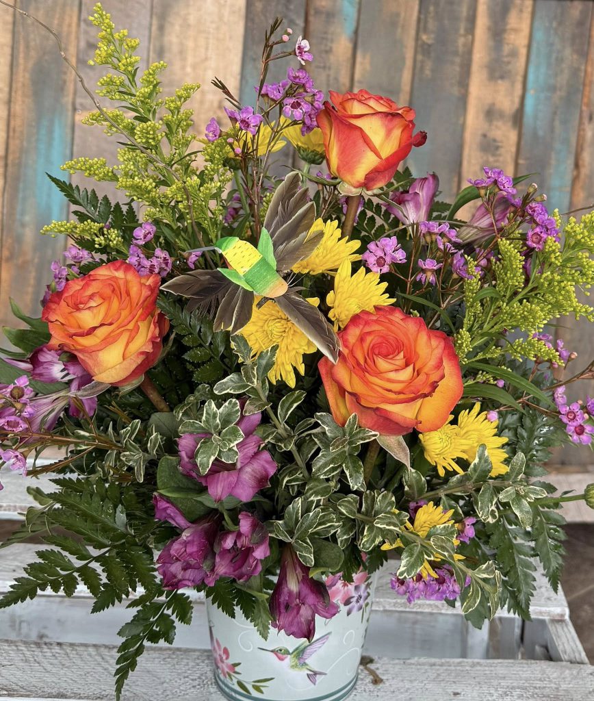 Spring Dish Garden | Ocean Breeze Flowers and Gifts